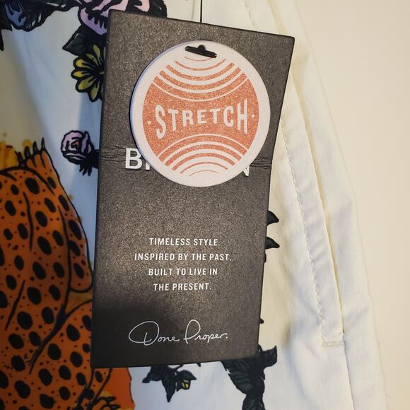 Brixton New Mens S Voyage Hybrid Short 5.5" Mexico City Jaguar Relaxed Stretch - Picture 9 of 12